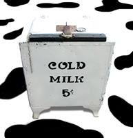 Ice Cold Milk stock photo