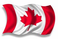 Canada Flag stock photo
