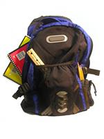 Loaded Backpack stock photo