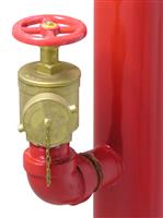 Fire Hose In stock photo