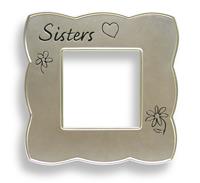 Sisters Picture Frame stock photo