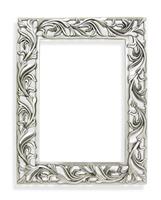 Floral Picture Frame stock photo