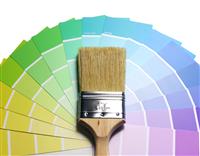 Paint Swatches stock photo