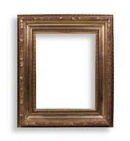 Antique Picture Frame stock photo