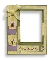 Picture Frame for Baby stock photo