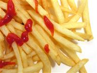 French Fries stock photo