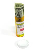 High Cost of Meds stock photo
