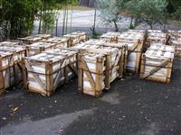 Shipping Crates stock photo