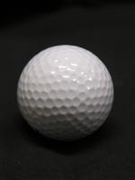 Golfball in the Dark stock photo