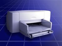 Computer Printer stock photo