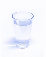 Glass of Water stock photo