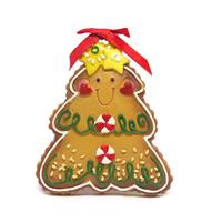 Gingerbread Ornament stock photo