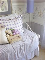 Girls Bedroom stock photo