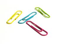 Paper Clips stock photo