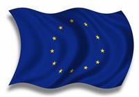 European Flag stock photo
