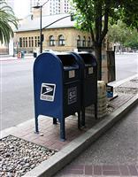 Mail Boxes stock photo