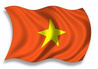 Vietnamese Flag stock photo