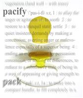Pacify Theme stock photo