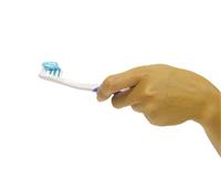 Brushing Teeth stock photo