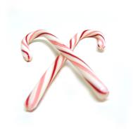 Candy Canes stock photo