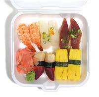 Sushi To Go stock photo