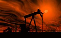 Oil Pump stock photo
