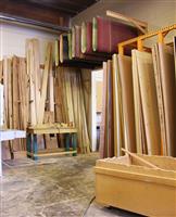 Woodeworking Shop stock photo