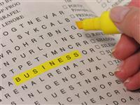 Business Puzzle stock photo