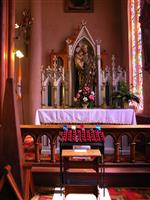 Church Altar stock photo