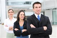 Business Team  at Office stock photo