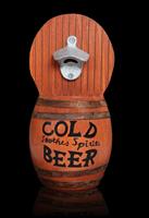 Wooden Beer Keg stock photo