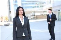 Pretty Indian Business Woman stock photo