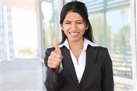 Indian Business Woman SUccess stock photo