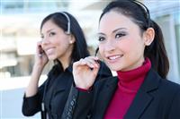 Business Women at Office stock photo