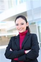 Attractive Business Woman stock photo