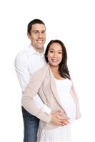 Couple Expecting Child stock photo