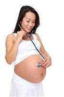 Asian Pregnant Woman  stock photo