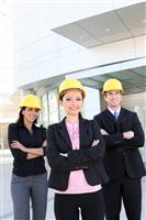 Business Construction Team stock photo