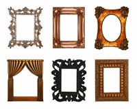 Picture Frames stock photo