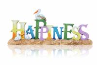 Happiness Sign stock photo