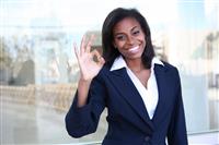 African Business Woman Success stock photo