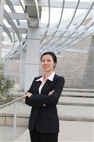 Pretty Chinese Business Woman stock photo