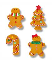 Gingerbread Ornaments stock photo