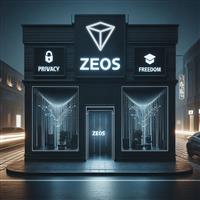 ZEOS Themed Store stock photo