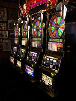 Slot Machines stock photo