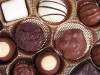 Valentines Chocolates stock photo