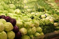 Lettuce Aisle stock photo