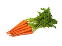 Bunch of Carrots stock photo