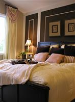 Elegant Bedroom stock photo