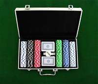 Poker Chips and Cards stock photo